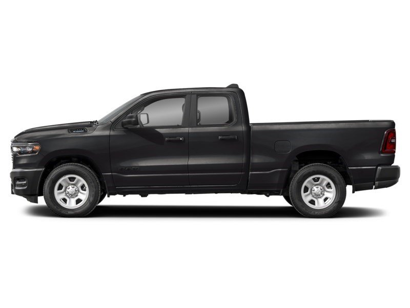 2026 RAM 1500 Express 4x4 Quad Cab 6'4" Box Diamond Black Crystal Pearl  Shot 3