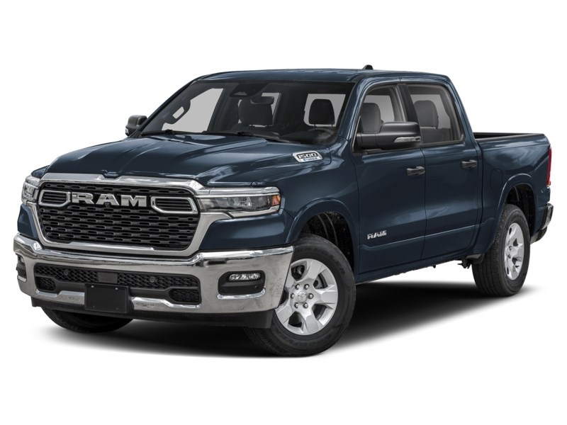 2025 RAM 1500 Big Horn 4x4 Crew Cab 5'7" Box Forged Blue Metallic  Shot 14