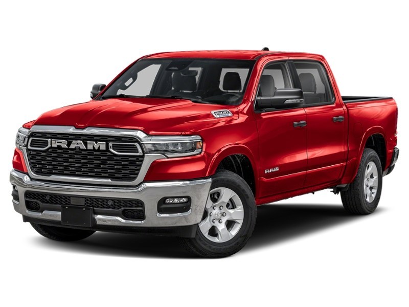 2027 RAM 1500 Big Horn 4x4 Crew Cab 5'7" Box Molten Red Pearl  Shot 32