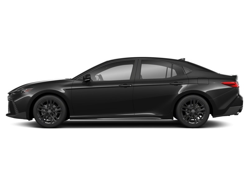 2025 Toyota Camry SE Hybrid | Like NEW Midnight Black Metallic  Shot 4